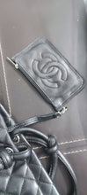 Load image into Gallery viewer, Authentic Chanel Shopping bag Cambon, black lambskin leather
