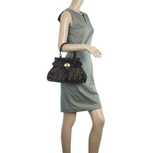 Load image into Gallery viewer, Fendi Zucca Magic Small Satchel Handbag
