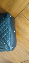 Load image into Gallery viewer, Authentic Chanel Shopping bag Cambon, black lambskin leather
