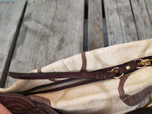 Load image into Gallery viewer, Coach Carly Signature 12197 Beige/Brown Canvas Leather Tote
