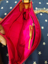 Load image into Gallery viewer, NWT Dooney &amp; Bourke Purple/Pink Cross Body Bag
