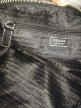 Load image into Gallery viewer, Prada Nylon Leather with side buckles Shoulder Bag
