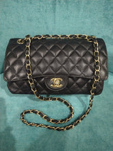 Load image into Gallery viewer, Gorgeous Chanel Black Caviar Maxi Double Flap Bag
